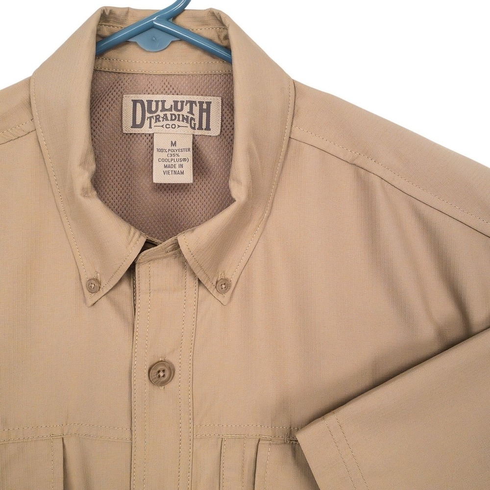 Duluth Trading Action‎ S/S Shirt Ripstop Men's Medium Vented Fishing 13251 New